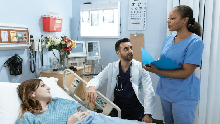 Talking to doctors